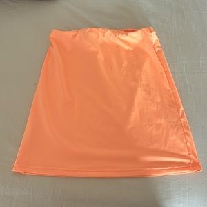Djerf Avenue - Orange Skirt / tube top